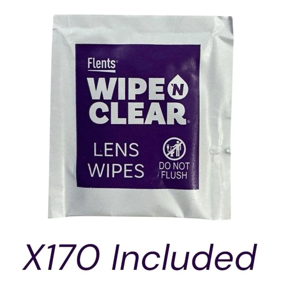 Flents - Wipe 'N Clear Lens Wipes (170 ct) - Glasses Cleaner